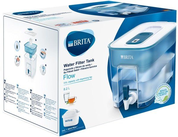 Фільтр для води Brita Flow Memo синій 8.2 л (5.2 л очищеної води) Brita Flow Memo фото