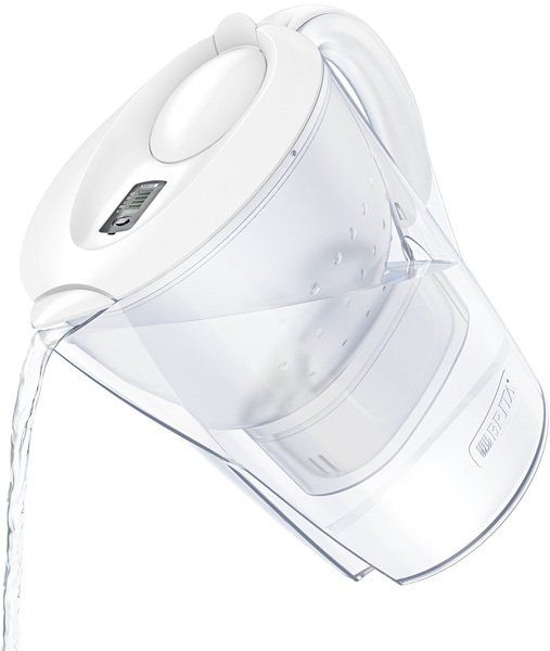 Фільтр-глечик Brita Marella XL Memo + 3 картриджі 3.5 л (2 л очищеної води) білий Brita Marella XL White +3 фото