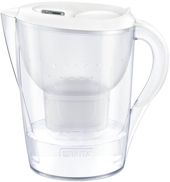 Фильтр-кувшин Brita Marella XL Memo + 3 картриджа 3.5 л (2 л очищенной воды) белый Brita Marella XL White +3 фото